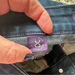 NYDJ Denim Blue Stretch Leggings Jeans Size 8 Lift Tuck Technology Spand… Photo 3