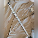 Jacqueline Ferrar VINTAGE 90s  Oversized Neutral Tan Women’s Blazer‎ Misses Sz 16 Photo 4