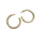 Lot of 10 Pairs of Hoops & Stud Pierced Earrings: LOFT AVON Gold Photo 1