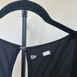 House Of CB  Camille‎ Black Silk Cutout Mini Dress Party/Cocktail NWOT Size M Photo 2