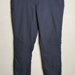 prAna ‎ Women size 6 Gray Brenna Moto Style Pants UPF+ Protection Photo 0