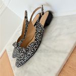 Talbots EDISON BOW SATEEN SLINGBACK FLATS size 9.5 Photo 9