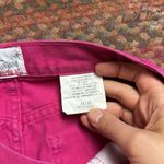 VTG DENIM REPUBLIC HOT PINK HIGH RISE MOM SHORTS Size M Photo 2