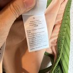 J. Crew Bikini Women Small Wide Rib Curved Waist Cheeky String Bottom with Rings Green Photo 6