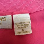 Victoria's Secret Vintage Victoria’s Secret Pink Patterned Gold Label Slip Dress Lingerie Size S Photo 9