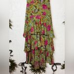 WAYF  cut out tiered ruffle maxi DRESS SMALL Photo 4