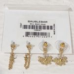 BaubleBar  Gold Tone‎ Cosmic Couple Earring Set 2 Pack NEW Photo 3