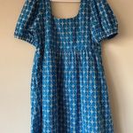 Rhode X Target Blue Eyelet Mini Dress Size Large Photo 2