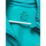 Nike Half Zip Shirt Top Women's Small Green Dri-Fit Running Activewear Athletic Photo 5