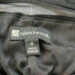 Valerie Bertinelli Cinched Bodycon Dress with Nylon Neckline Black Size 4 Photo 1