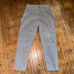 American Eagle  gray corduroy 2 Mom jeans normcore pants Photo 0