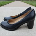 Marc Joseph  Women's New York NYC Blue Leather Pump Sz 8 Photo 5