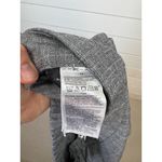 Old Navy Grey Flat Front Dress Trousers Black Side Stripe Modern Size 14 Pants Photo 8