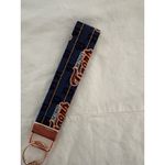Handmade Detroit Tigers MLB Team Wrist Strap Key Fob Keychain 1" x5.5"  Baseball Photo 1