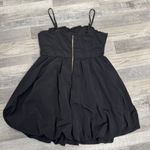 Thirty Thirty NWT black spaghetti strap bubble hem party dress size large A12 Photo 7