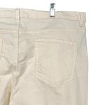 DG2 by Diane Gilman Straight Leg High Rise Pants Cream Ivory Size 20W Photo 4