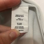 Helmut Lang  Light Blue Twist Back Sleeveless Top S Photo 5