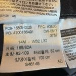 Levi's 505 straight leg black jeans 14w Photo 4