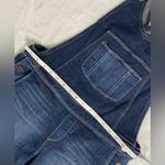 Paige denim short overalls.These overalls are dark wash. Photo 7