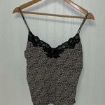 Gillian & O ‘ Malley Intimates Leopard & Lace Cami Black Size XL Photo 0