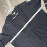 Old Navy  Tunic cotton pintuck mini womens Black (xlarge) boho casual coastal Photo 2