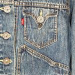 Levi's VTG Y2K  Type III Cropped Denim Trucker M Jacket 70511 Style Early 2000s Photo 3