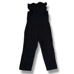 COS Wide Leg Jumpsuit Ruffle Straps Pockets Lagenlook Casual Black Photo 4