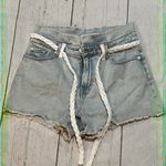 7 For All Mankind  blue denim shorts Photo 1