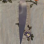 Alexander Jordan floral stripe top Blue Size L Photo 3