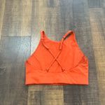 Girlfriend Collective Topanga Bra Orange Size Small Photo 2