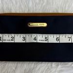 Michael Kors Navy Brown Zip Around Wallet Photo 10