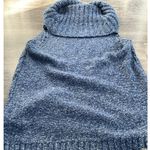 Kensie Womens Fair Isle Cropped Boxy Tunnel Neck Cozy Pullover Sweater Sz Small Photo 7