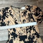 Anthropologie  The Somerset Jumpsuit Black Ecru Fan Favorite Slimming SMALL #138 Photo 3