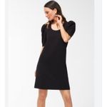 Chico's NWT  Zenergy Black French Terry Puff Elbow Sleeve Dress Size 16 $99 Photo 1
