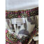 Anthropologie  Ett:Twa Paisley Scarf Print Boho Shorts with Pockets sz M Photo 6