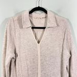 Soft Surroundings Soft Surrounding Women Beige V-neck LS Terry Cloth Tunic Sweatshirt Size M Photo 1