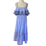 Kate Spade Broome Street Daisy Embroidered Patio Dress
Blue Ruffled Dress Photo 3