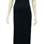 J.Crew women’s Scoop neck long knit Tank dress black Size M NWOT Photo 0