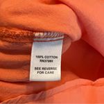 Cato  Cotton Embroidered Sleeveless Blouse Top women’s Size Medium Light Orange Photo 5