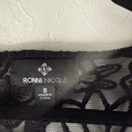 Ronni Nicole  Y2k Floral Lace Black Open Front Cardigan Top S Whimsigoth‎ Cottage Photo 3