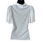 Nation Ltd Tierra Flirty Flutter Sleeve Tee in White Photo 10