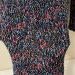 Como Black  Women’s Long Loose Knit Sweater Size Small Photo 4