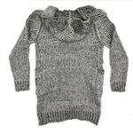 Men Sweater Cardigan Jacket Hoodie Long Sleeve Winter Blouse Tee Sweater Sweatshirt Shirt Knitted Coat Gray Size M Photo 5