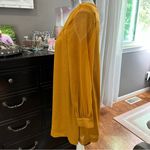 H&M Mustard Orange Long Sleeve Shift Dress Size 4 Photo 7