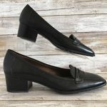 Joan & David Circa  Devon Black Square Toe Pumps.‎ Photo 0