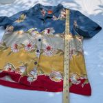 Hearts of Palm size 10 linen blend top and wide leg capris. Blue Photo 5