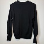 Loft Black Sweater Champagne Glasses Cheers New Years Bubbly Size Extra Small Photo 6