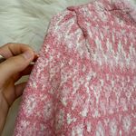 Love Shack Fancy Pink cropped knit sweater Photo 9