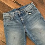 Lucky Brand Mid Rise Sienna Boyfriend Pink Floral Jeans Size 6 Photo 4