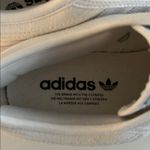 Adidas Nizza Women's Cream and White Platform Sneakers Photo 2